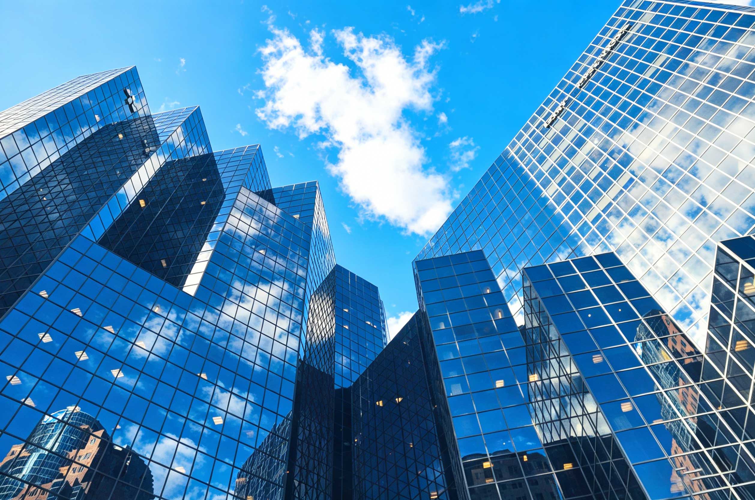 现代化高端办公大楼实景